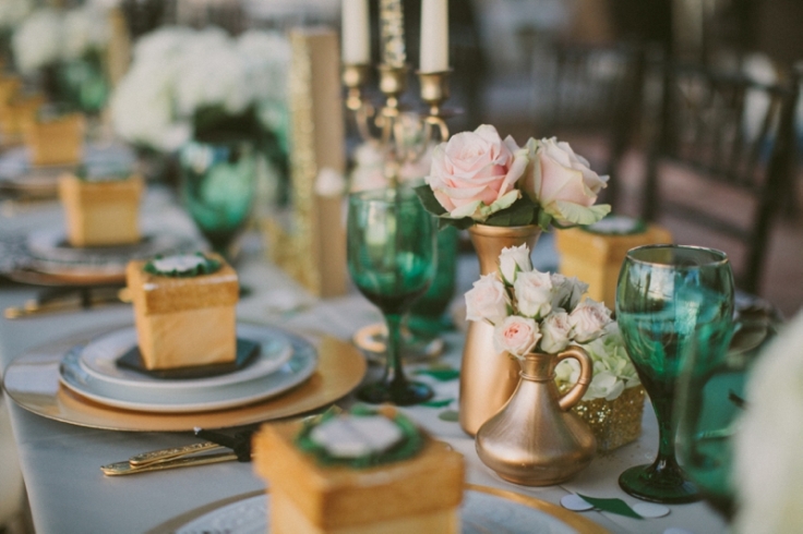 Emerald-Green-and-Gold-Engagement-Party-Inspiration_0016